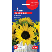 Насіння Соняшник декоративний Поліна вазонний 0,3 г GL Seeds