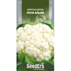 Насіння Капуста цвітна Літня Альфа, 0,5 г, Seedera