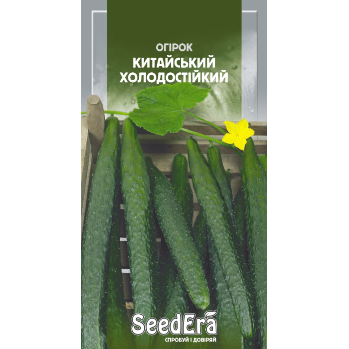 Насіння Огiрок Китайський холодостійкий, 10 шт, Seedera