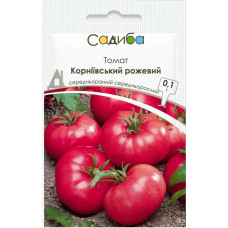 Насіння Томат середньорослий Корніївський рожевий, 0,1 г, Садиба