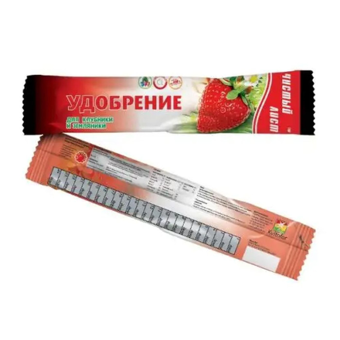 Добриво, для Полуниці та Суниці, кристал, 100 г, Чистий лист