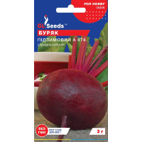 Насіння Буряк столовий Підзимовий А 474, 3 г, GL Seeds