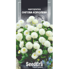 Насіння Маргаритка Снігова королева 0,1 г Seedera