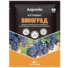 Добриво, Нутрівант, Виноград, для кореневого та крапельного живлення, 25 г, Argumin
