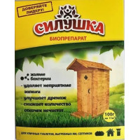 Біопрепарат, Силушка, для вуличних туалетів, вигрібних ям, септиків, 100 г, Біотех Актив