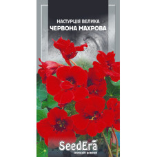 Насіння Настурція велика Червона махрова 1,5 г Seedera