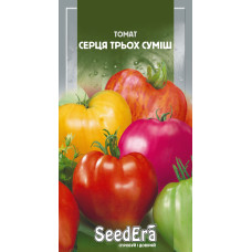 Насіння Томат Серця трьох суміш, 0,1 г, Seedera