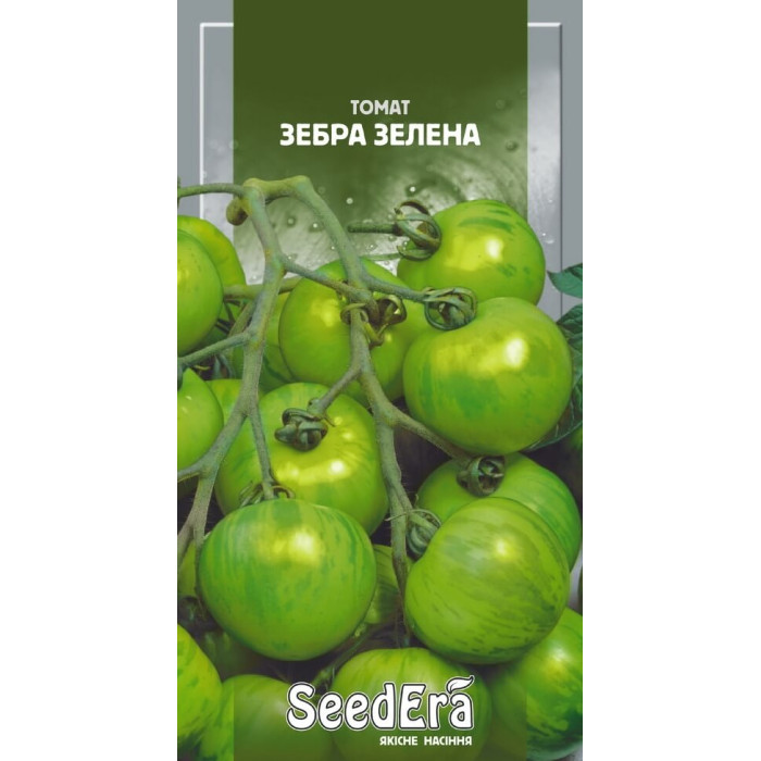 Насіння Томат Зебра зелена, 0,1 г, Seedera