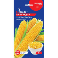 Насіння Кукурудза цукрова Суперсолодка, 5 г, GL Seeds