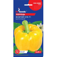 Насіння Перець солодкий Жовтий куб F1 0,25 г GL Seeds