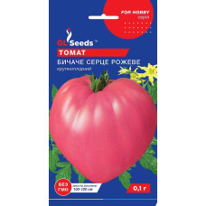Насіння Томат Бичаче серце рожевий, 0,1 г, GL Seeds