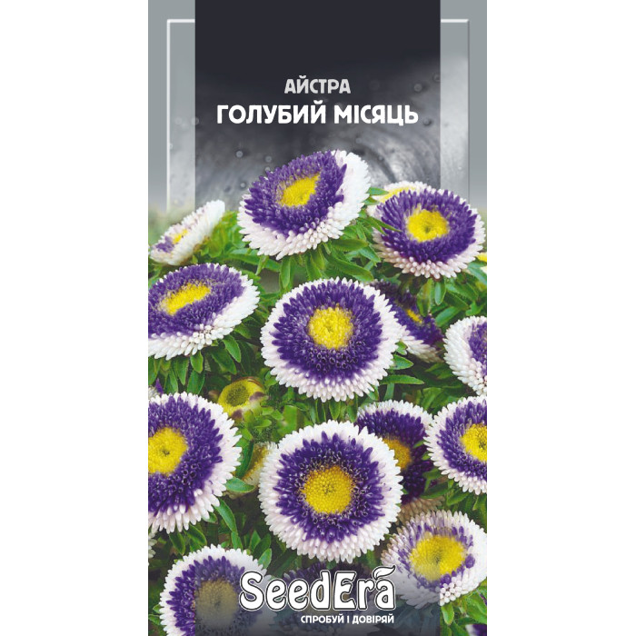 Насіння Айстра середньоросла Блакитний Місяць 0,25 г Seedera