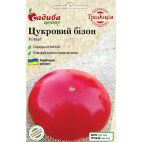 Насіння Томат Цукровий бізон, 0,1 г, Садиба Традиція