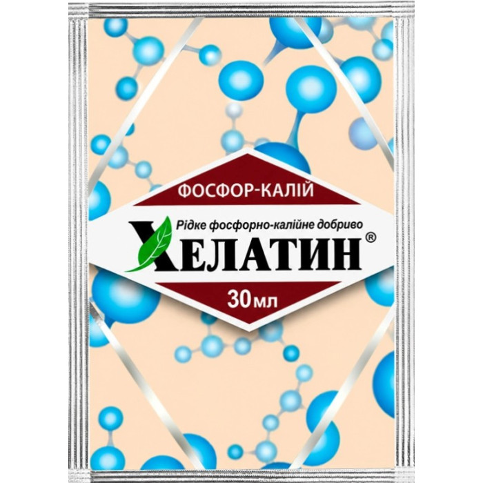 Добриво Хелатин Фосфор-Калій 30 мл Кіссон