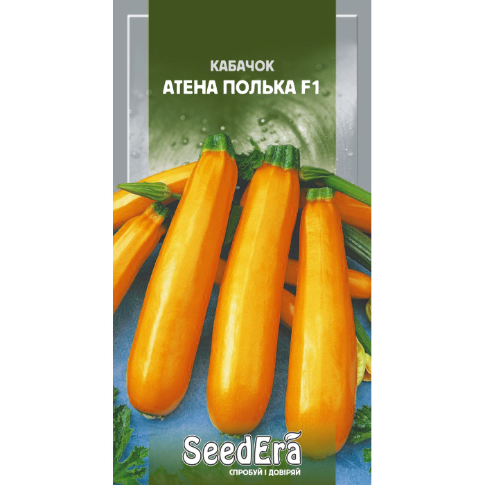 Насіння Кабачок Атена Полька F1 10 шт Seedera