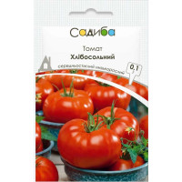 Насіння Томат низькорослий Хлібосольний, 0,1 г, Садиба