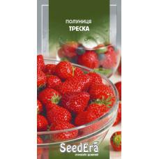Насіння Полуниця ремонтантна, Треска, 0,01 г, Seedera