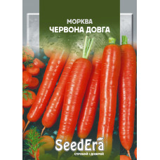 Насіння Морква Червона Довга 20 г Seedera