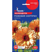 Насіння Календула Рожевий сюрприз, 0,5 г, GL Seeds