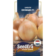 Насіння Цибуля ріпчаста Ексібішн F1 0,5 г Seedera