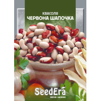 Насіння Квасоля овочева зернова Червона Шапочка кущова 20 г Seedera