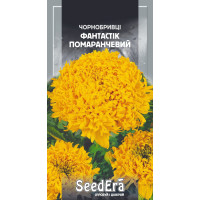 Насіння Чорнобривці високорослі Фантастік Помаранчевий 0,5 г Seedera