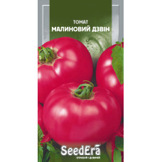Насіння Томат низькорослий Малиновий Дзвін, 0,1 г, Seedera