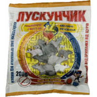Тістова приманка Лускунчик від щурів та мишей 200 г Agro Protection