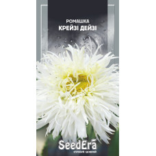 Насіння Ромашка великоквіткова Крейзі Дейзі 0,1 г Seedera