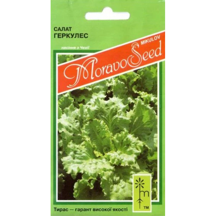 Насіння Салат Геркулес 0,8 г Тирас Moravo Seed