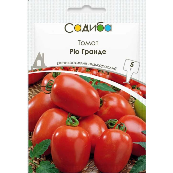 Насіння Томат низькорослий Ріо Гранде, 5 г, Садиба