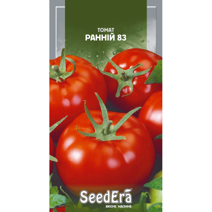 Насіння Томат низькорослий Ранній 83 3 г Seedera