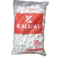 Галька Камінь декоративний Мармур Білий фракція 20-30 мм 10 кг KALAFAT