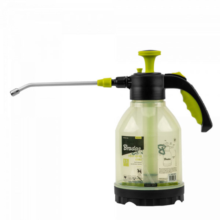 Пневматичний обприскувач прозорий Bradas AQUA SPRAY CLEAR AS0150CL 1,5 л