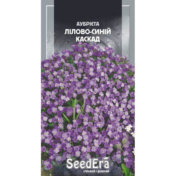 Насіння Аубрієта Лілово-синій Каскад багаторічна 0,1 г Seedera