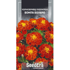 Насіння Чорнобривці низькорослі відхилені Боніта Болеро 0,5 г Seedera