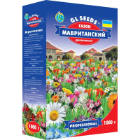 Газонна трава GL Seeds Газон Мавританський суміш квітуча 1 кг