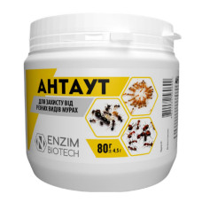 Біопрепарат, АнтАут, від садових та домашніх мурах, 80 г, Enzim Biotech