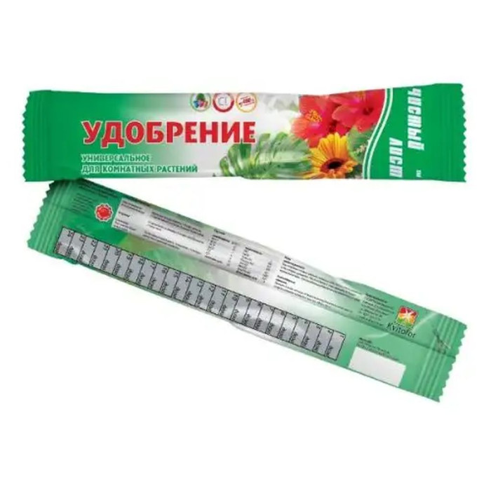 Добриво, Універсальне, для кімнатних рослин, кристал, 100 г, Чистий лист