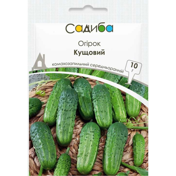Насіння Огірок Кущовий 10 г Садиба