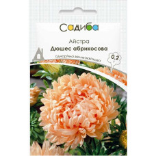 Насіння Айстра Дюшес абрикосова 0,2 г Садиба