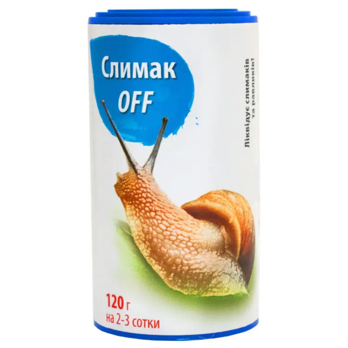 Інсектицид, Засіб від слимаків та равликів, Слимак OFF, 120 г, Agro Protection