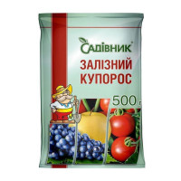 Фунгіцид Залізний купорос 500 г Садівник