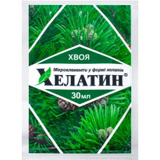 Добриво Хелатин Хвоя 30 мл Кіссон