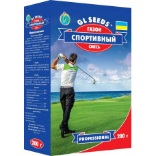 Газонна трава GL Seeds Газон Спортивний суміш 200 г