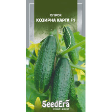 Насіння Огірок самозапильний Козирна Карта F1 10 шт Seedera