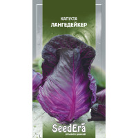Насіння Капуста червоноголова Лангедейкер, 0,5 г, Seedera