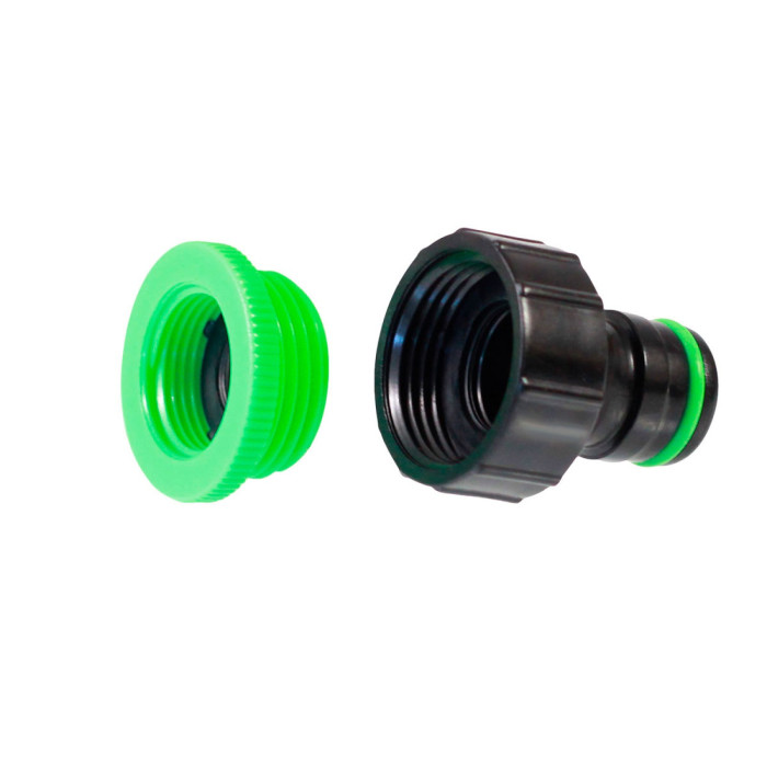 Адаптер ВР універсальний 3/4"-1" Jet чорний Presto-PS