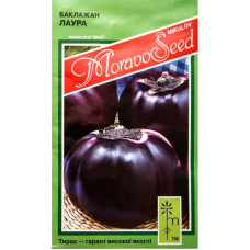 Насіння Баклажан Лаура 0,6 г Тирас Moravo Seed