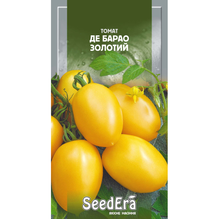 Насіння Томат Де Барао золотий, 0,1 г, Seedera